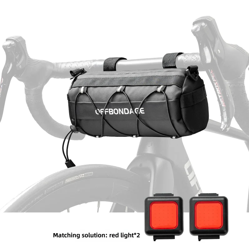 Fahrradtasche – Wasserabweisendes Design mit 2L Stauraum