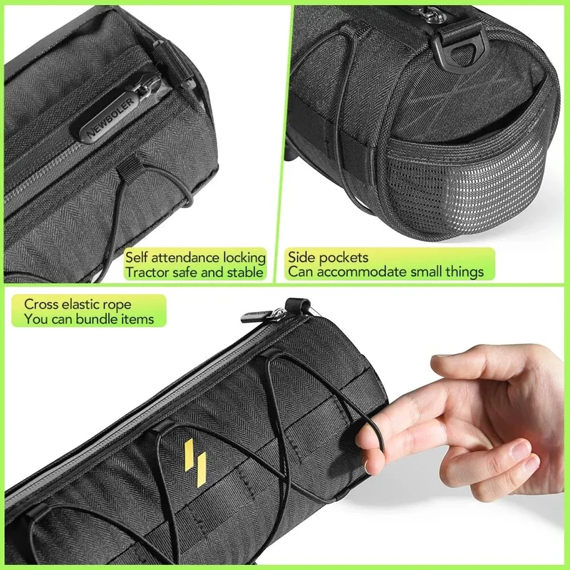 Fahrradtasche – Wasserabweisendes Design mit Kompakter Aufbewahrung