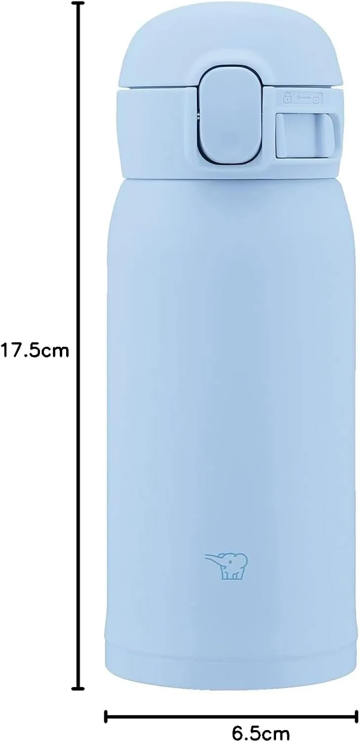 Zojirushi Classic Water Bottle: Lightweight, Seamless Spout, 360ml