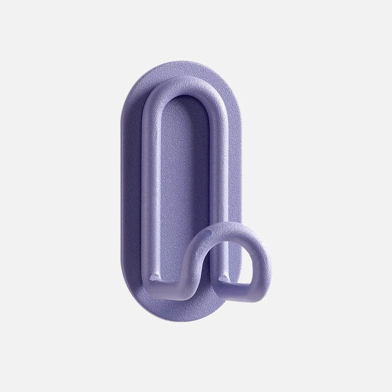 Pastello – Stanzfreier Wandhaken aus Schmiedeeisen, 3M-Klebung