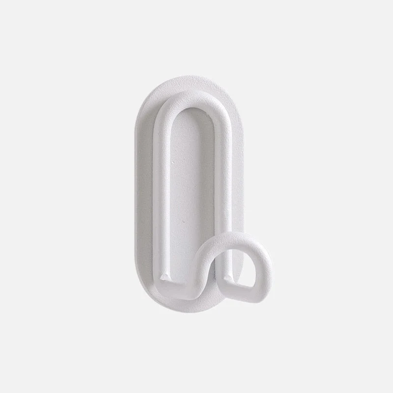 Pastello – Stanzfreier Wandhaken aus Schmiedeeisen, 3M-Klebung