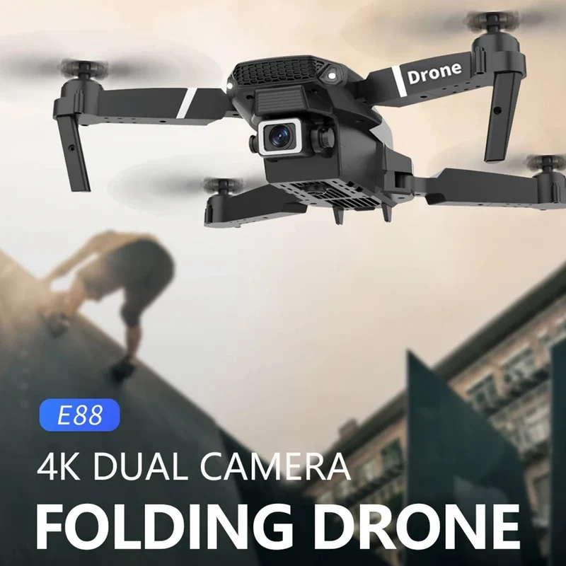 AeroFlex – E88 Drohne 4K Kamera, WiFi FPV, faltbar & stabiler Flug