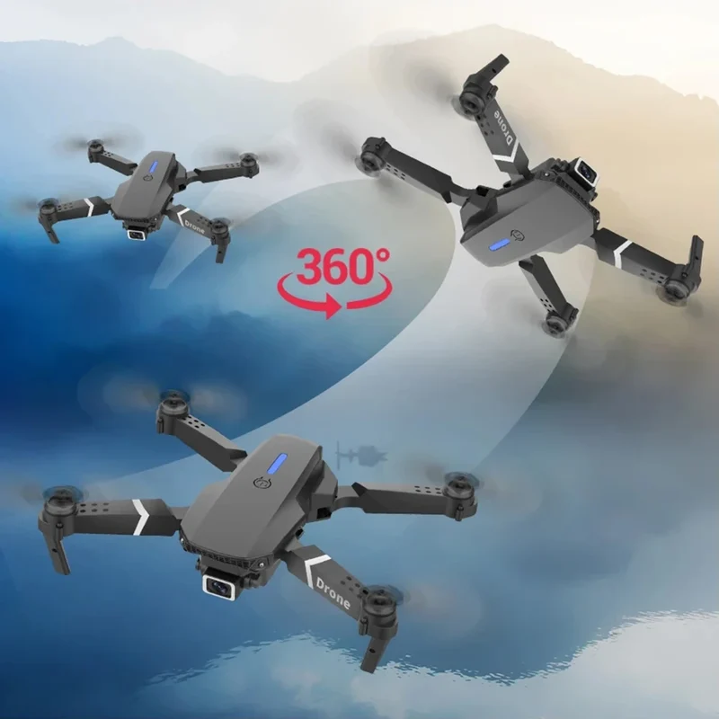 AeroFlex – E88 Drohne 4K Kamera, WiFi FPV, faltbar & stabiler Flug