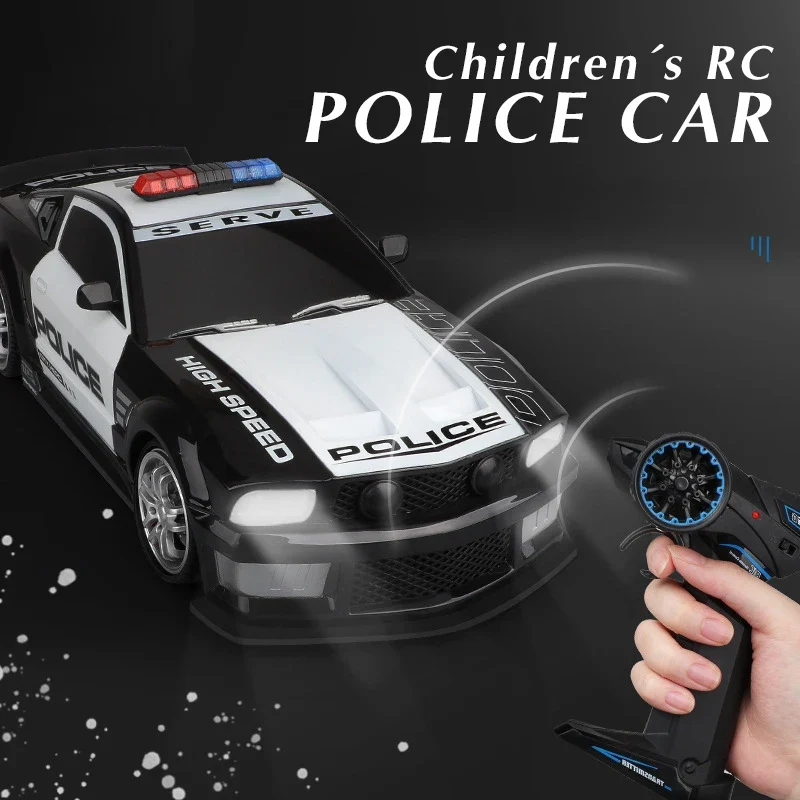 SpeedMax – RC Polizei Auto 1:12 mit LED & 2,4 GHz Fernbedienung
