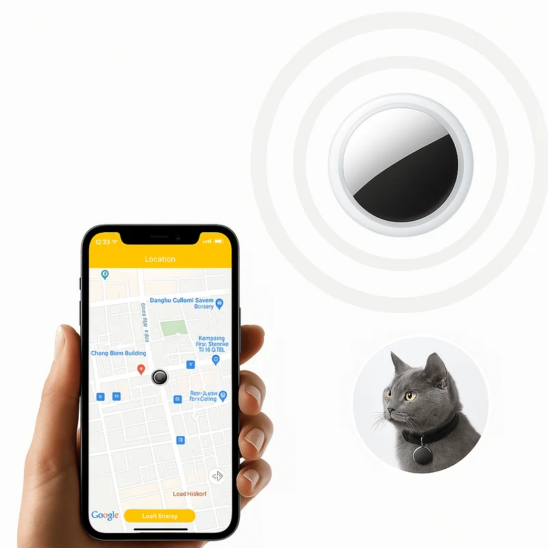 SpurMate Mini – GPS Ortungsgerät Für Schlüssel Und Wertsachen