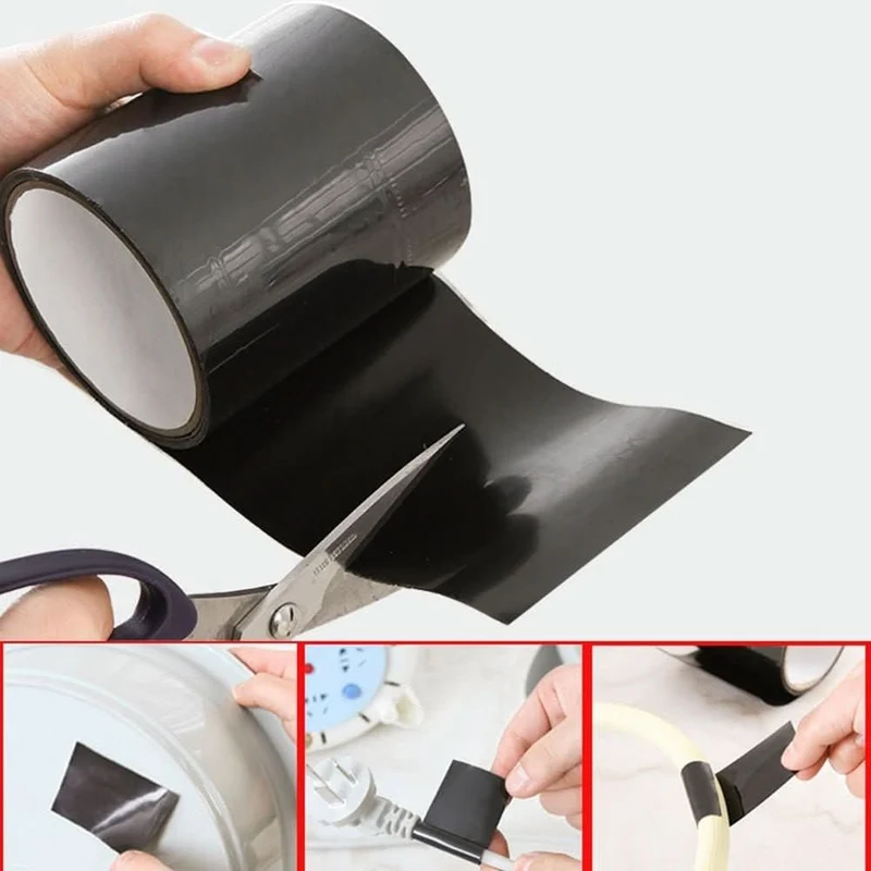 SiegelFix Reparatur Klebeband – Selbstklebendes Dichtband Für Lecks & Risse, Wasser- & Wetterfest