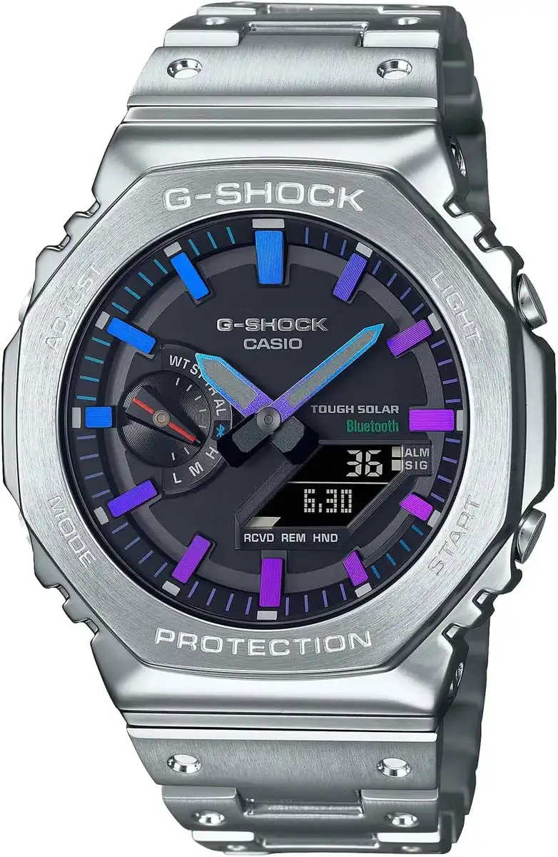G-SHOCK GM-B2100 Classic Gold Wristwatch with Bracelet Band