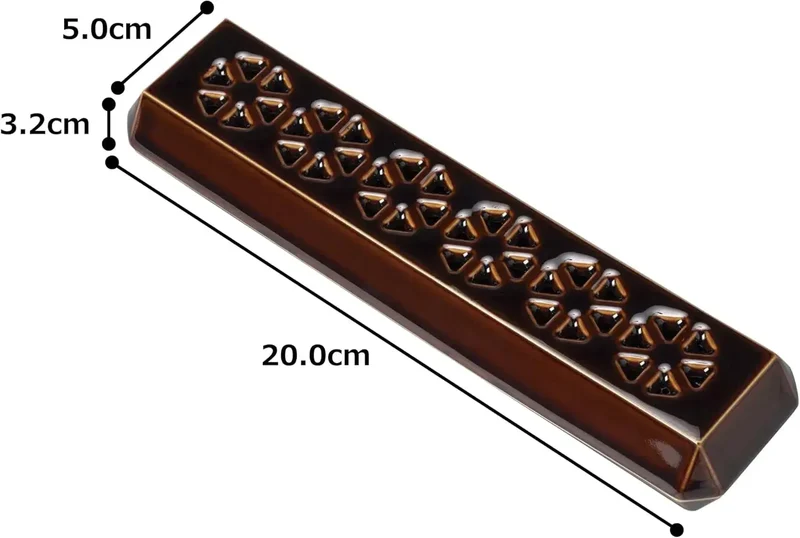 Sunmany Arita Ware Incense Tray, Simple to Clean, Crafted in Japan Glaze