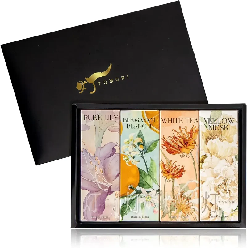 Vectill Pleasant Scent Aromatherapy Incense Gift Set for Relaxation