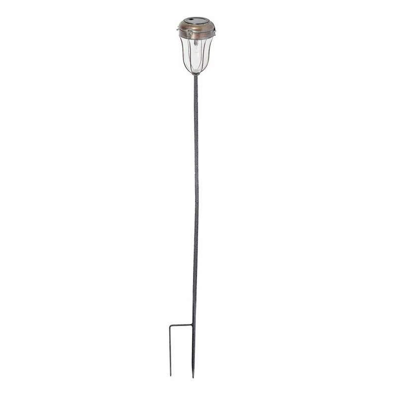 WYNYARD Solar-Gartenlaterne – Vintage-Solarleuchte mit Erdspieß für stimmungsvolle Gartenbeleuchtung