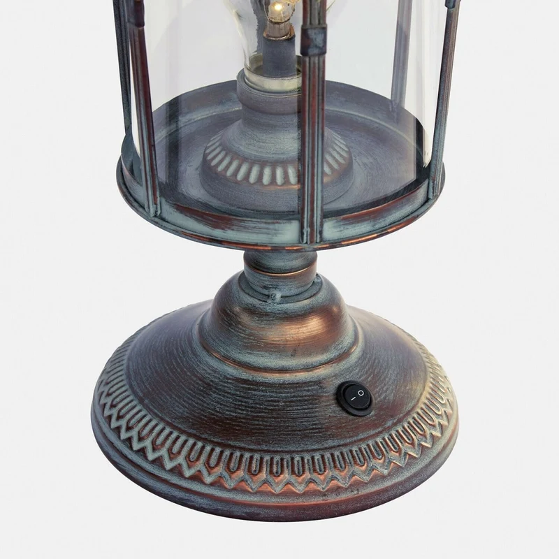 BRÉLOMINE LED-Laterne – Vintage-Laterne mit nostalgischem Charme und warmem LED-Licht