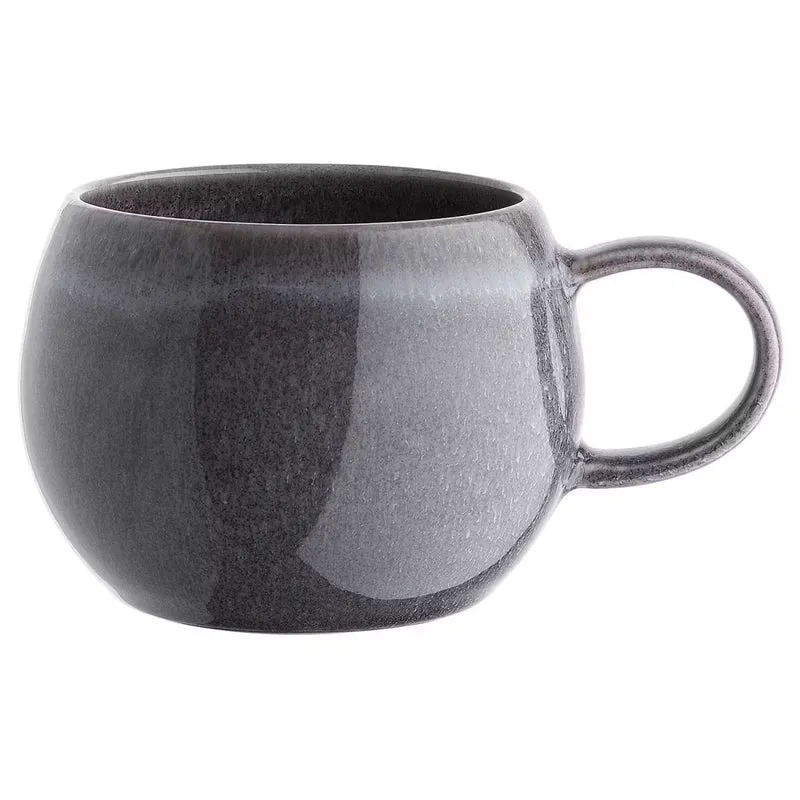 COTTAGE Becher-Set 4er – Steinzeug-Kaffeebecher mit reaktiver Glasur