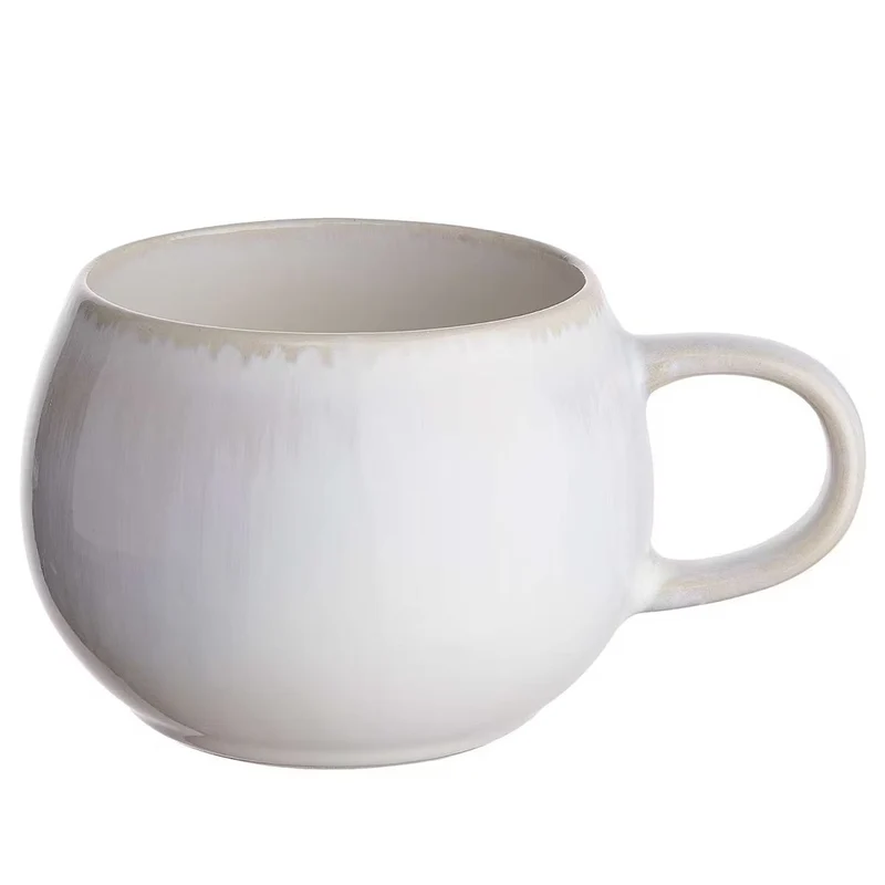 COTTAGE Becher-Set 4er – Steinzeug-Kaffeebecher mit reaktiver Glasur