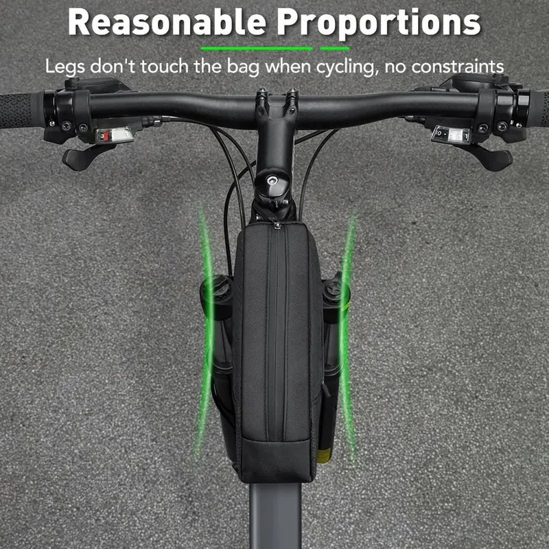 Wasserdichte Fahrradtasche – Reflektierendes Design mit 1,2L Stauraum