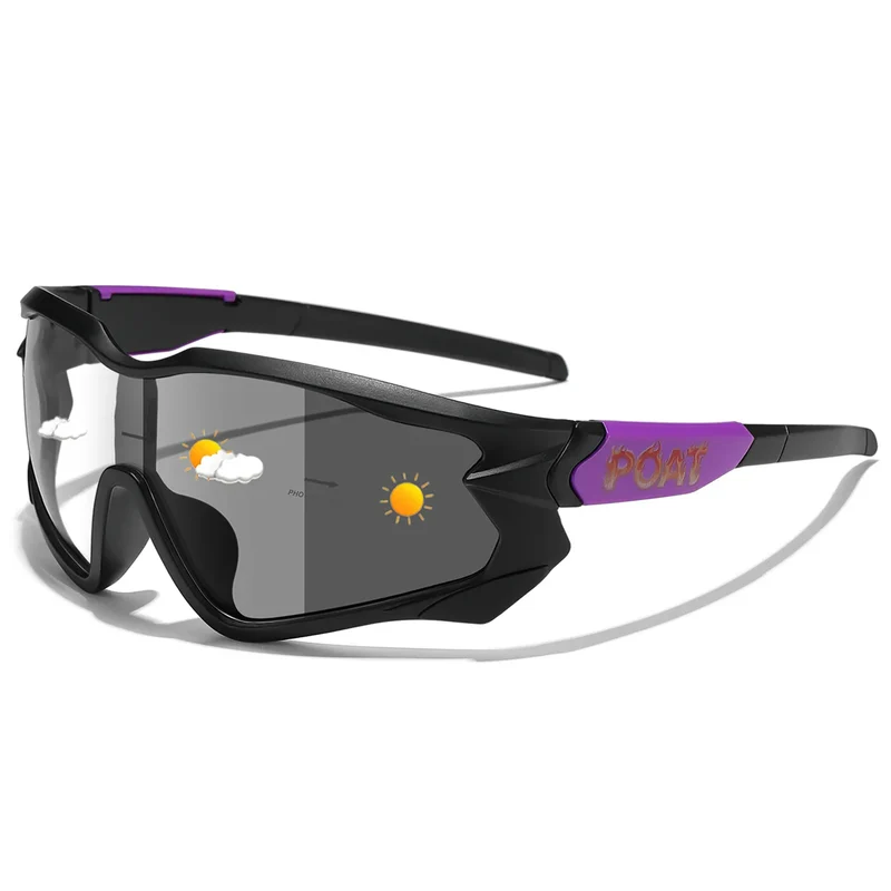 Sport Sonnenbrille – Selbsttönende Gläser mit UV-Schutz & Leichtem Rahmen