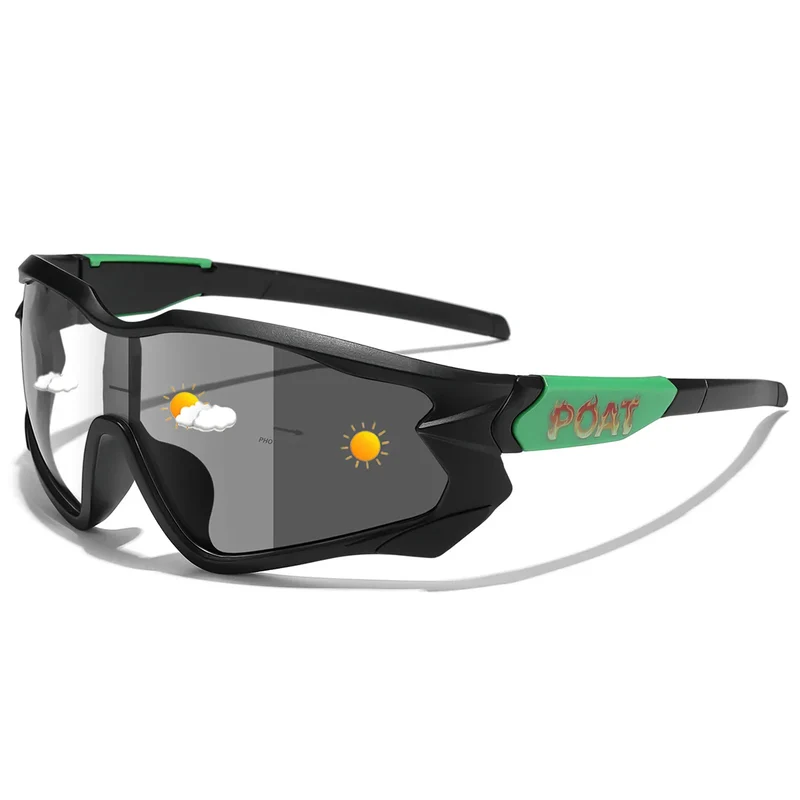 Sport Sonnenbrille – Selbsttönende Gläser mit UV-Schutz & Leichtem Rahmen