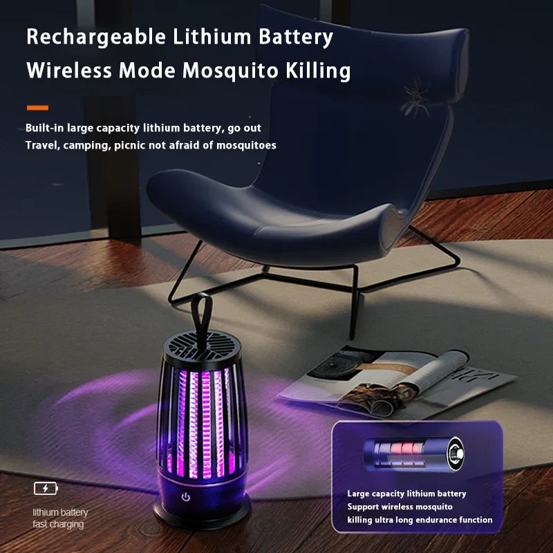 Mückenlampe USB – Elektrische Insektenlampe mit Nachtlichtfunktion