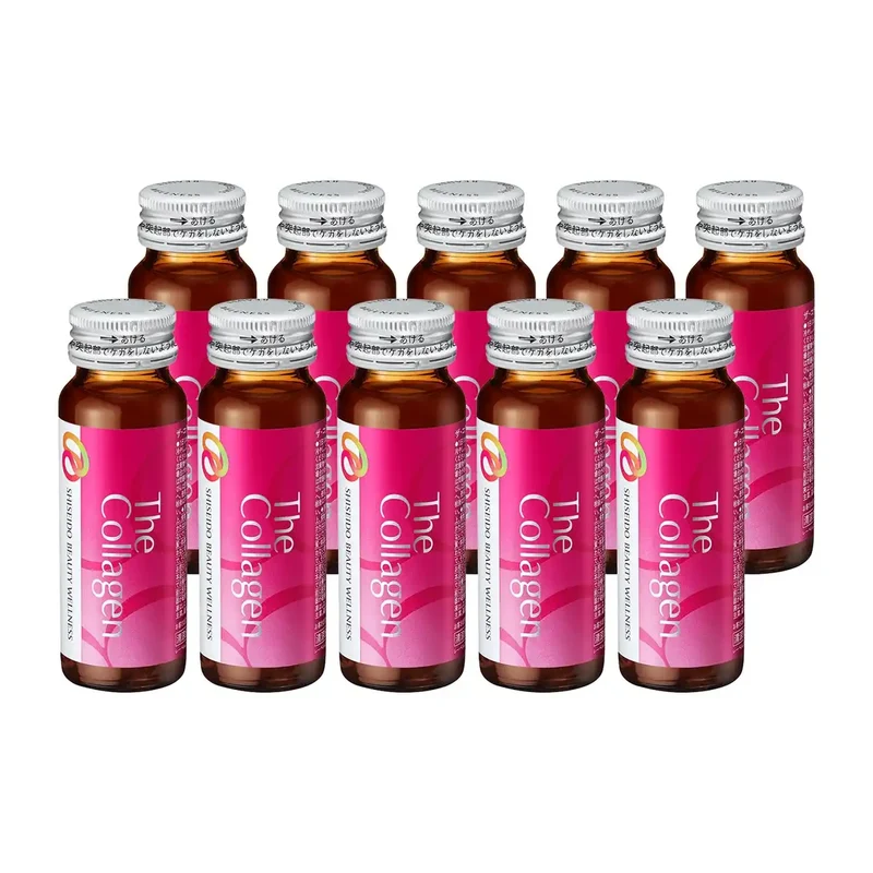 Shiseido The Collagen Drink Supplement 10 Bottle Pack Health Food 50ml Each