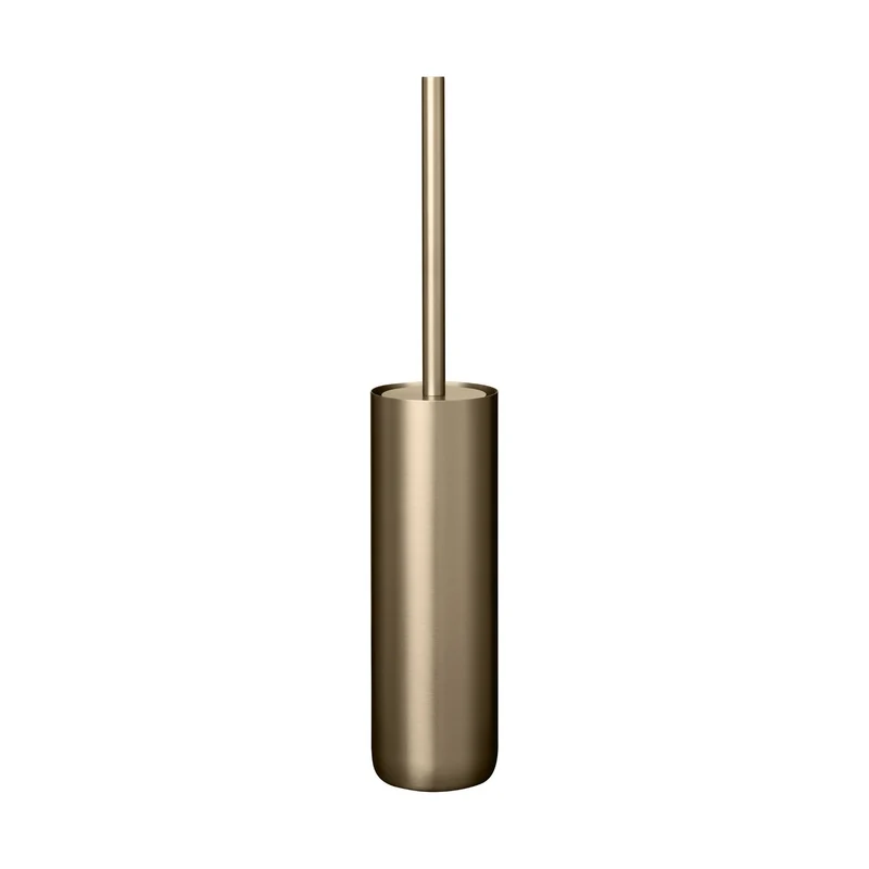 Sanvaro – Toilettenbürste aus titanbeschichtetem Stahl, schwarz
