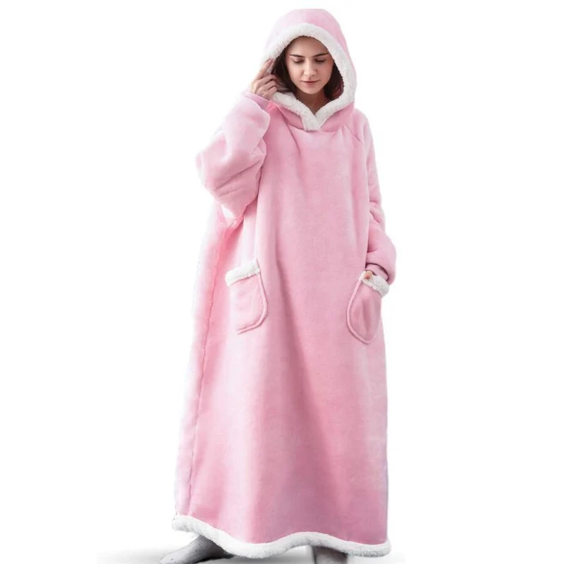 Winter Oversized Hoodie Blanket – Kuscheliger Hoodie für kalte Tage