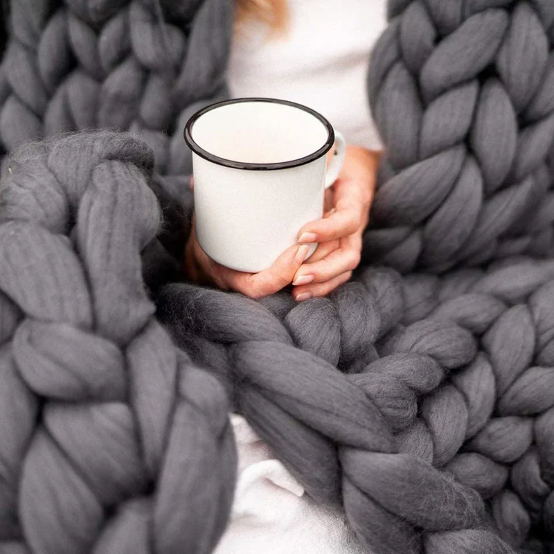 DIY Chunky XL Garn – Extra dick, weich & ideal für Decken und Kissen
