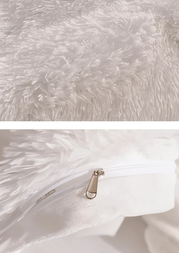 Fluffurest – Plüsch Fleece Bettwäsche Satz