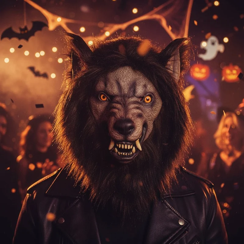 Nachtgeheul – Realistische Werwolfmaske Für Halloween Und Cosplay