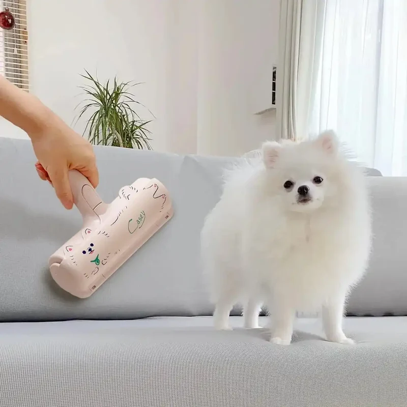 Nippon Seal Pakupaku Roller for Pet Hair Loss and Dust Removal Dogs Cats PACPAK