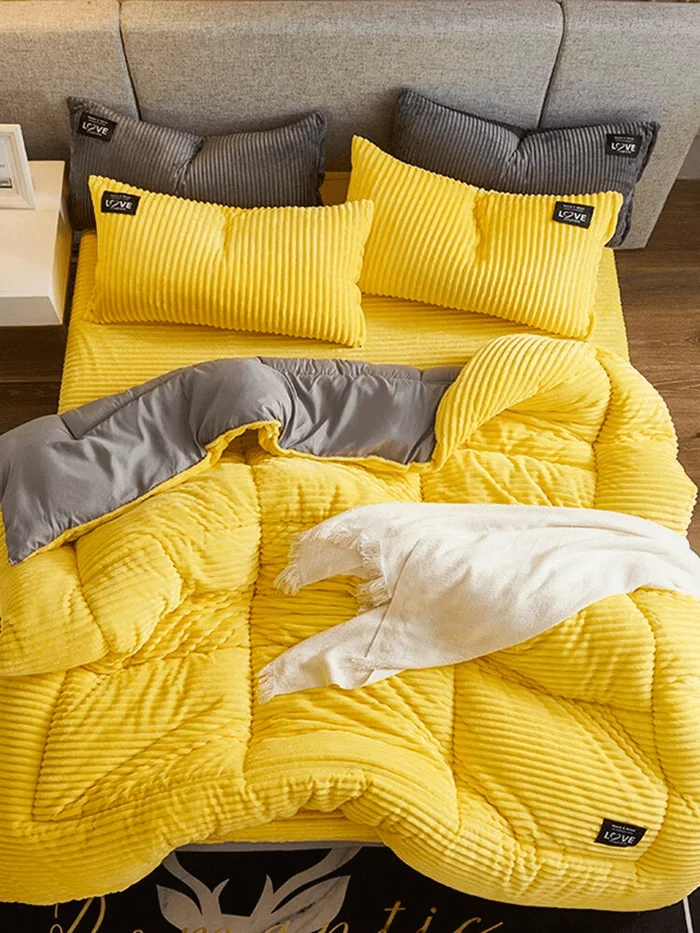 Fluwel – Winter-Bettwäsche-Set aus Plüsch – Warm & weich schlafen