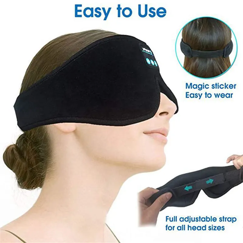Bolendo Schlafmaske 3D Augenmaske Kopfset Stirnband