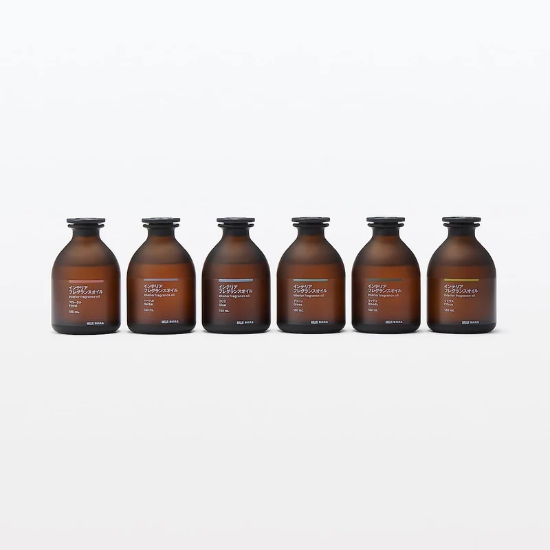 Muji Clear Interior Fragrance Oil 180ml - Aromatic Home Scents by Muji