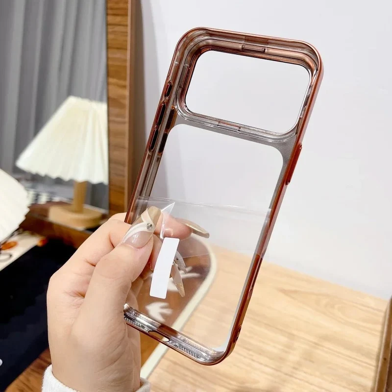 STANDLUX – Ultradünne Premium-Hülle mit faltbarem Kameraständer für iPhone 17 Serie