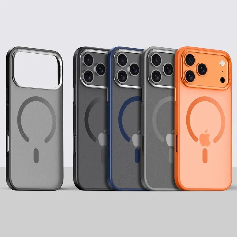MAGELITE – Ultradünne Matte MagSafe-Hülle Mit Metallkanten-Veredelung
