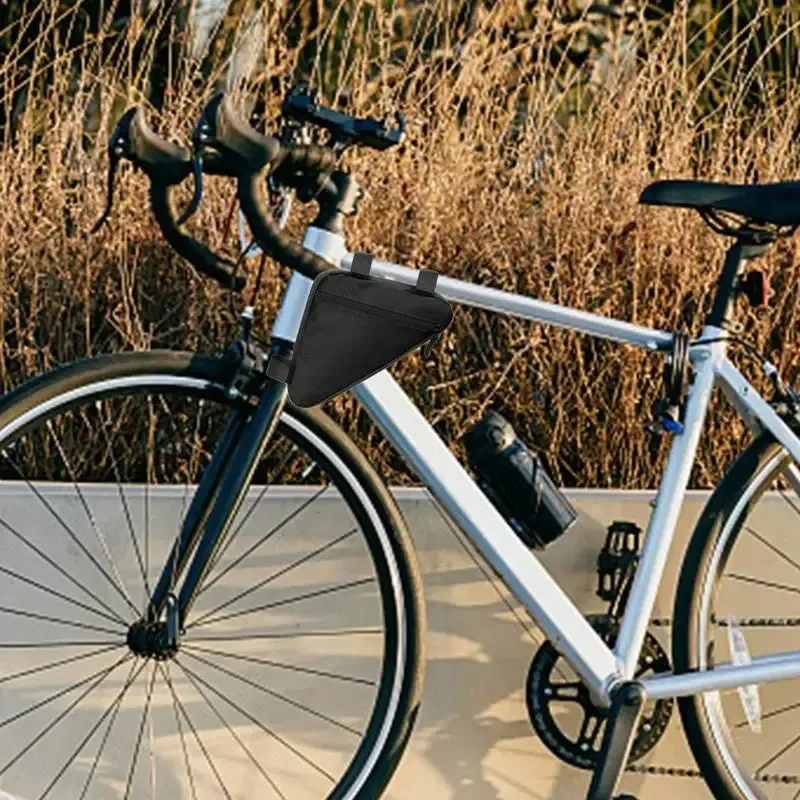 Fahrrad Rahmentasche Dreieck – Wasserabweisende Fahrradtasche mit Reflektierenden Details