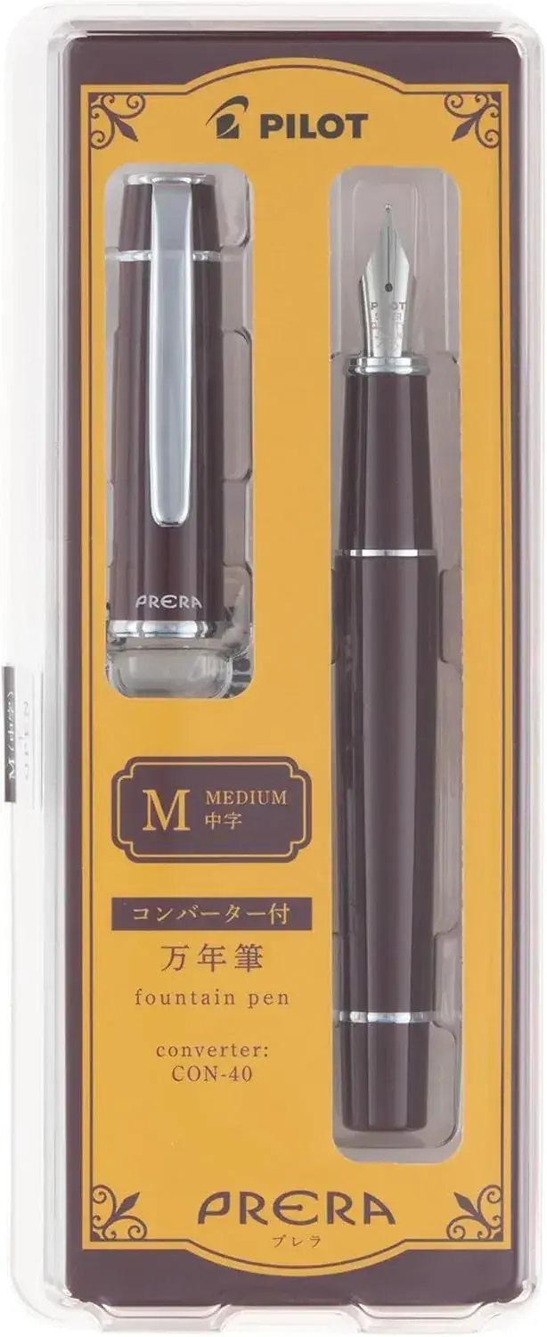Pilot Fountain Pen Prera Fine Nib Writing Instrument for Everyday Use