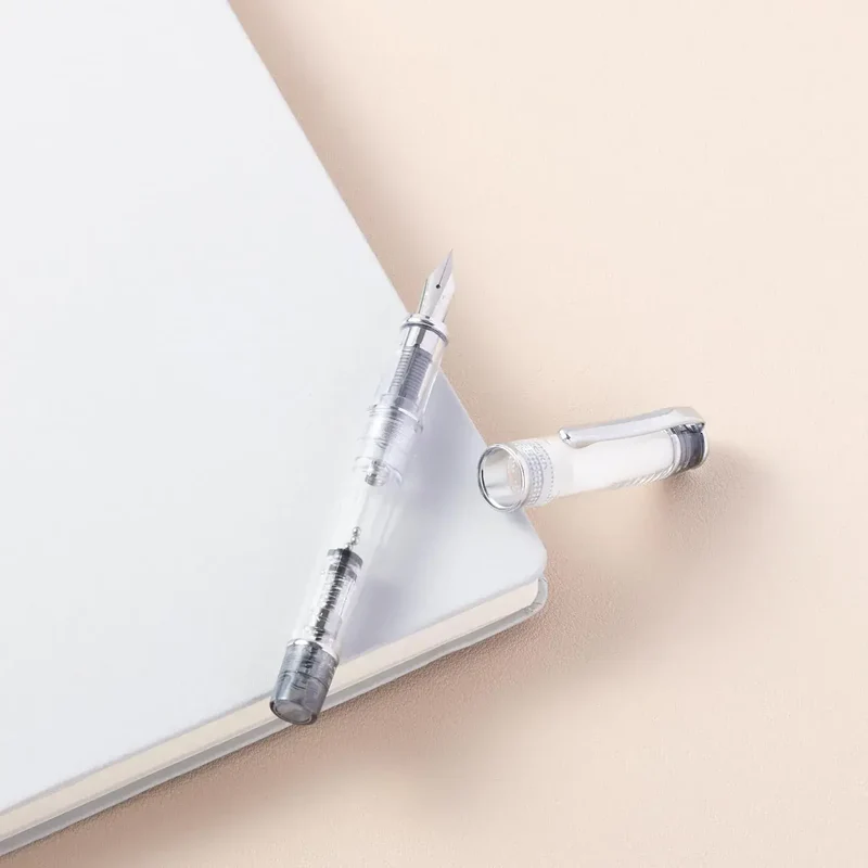 Pilot Fountain Pen Prera Medium Clear Blue Resin Collection