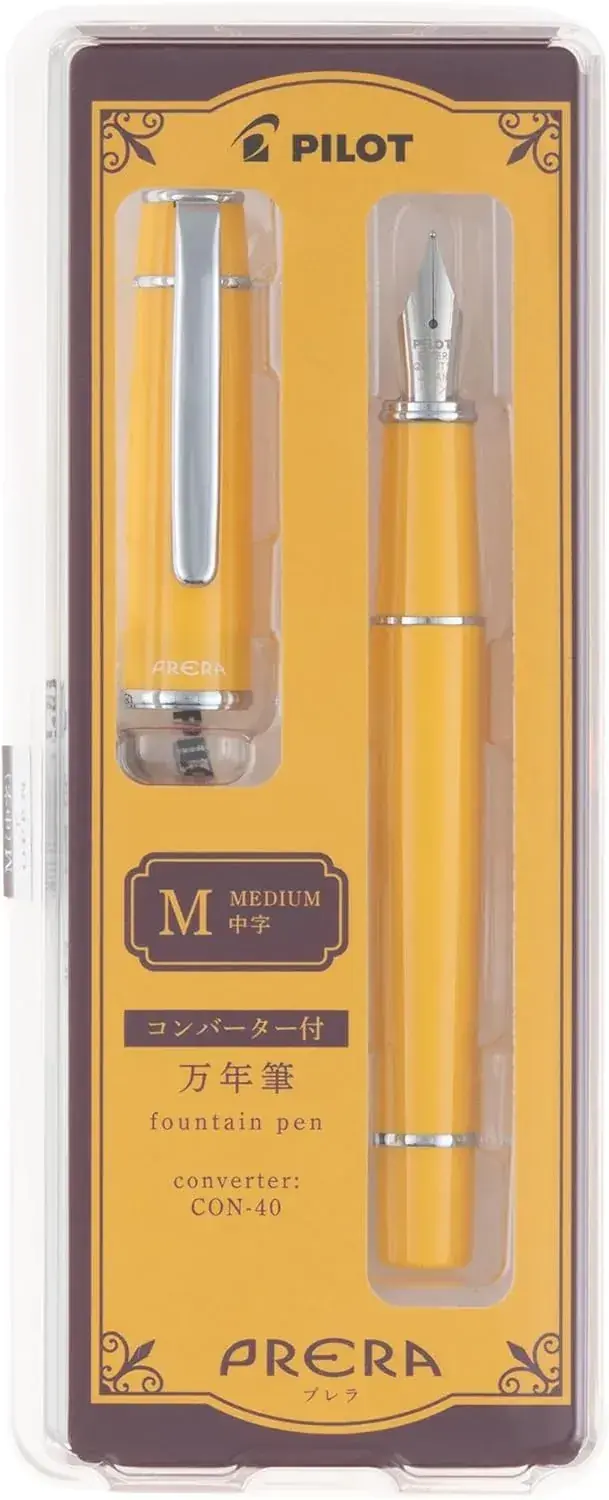 Pilot Prera Fine Tip Fountain Pen: Elegant Daily Writing Tool
