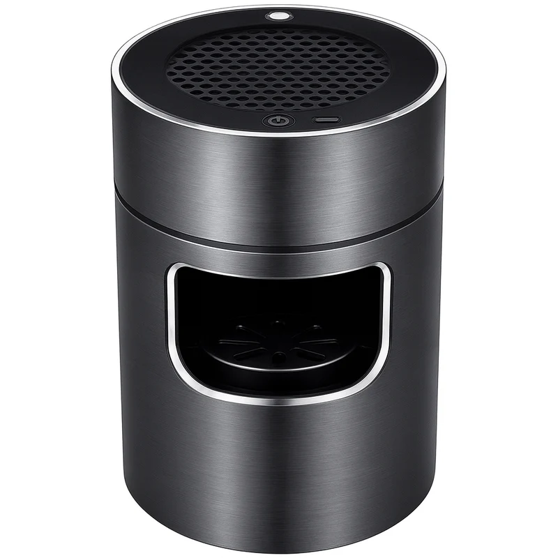 SMOKEFREEZ – USB-betriebener Aschenbecher mit HEPA-Filter & Ionisator