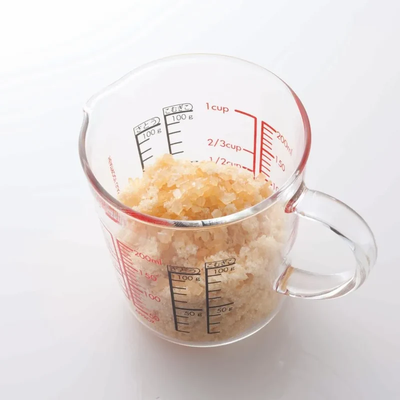 Hario 200ml Measuring Cup - Heat-Resistant Glass with Handle