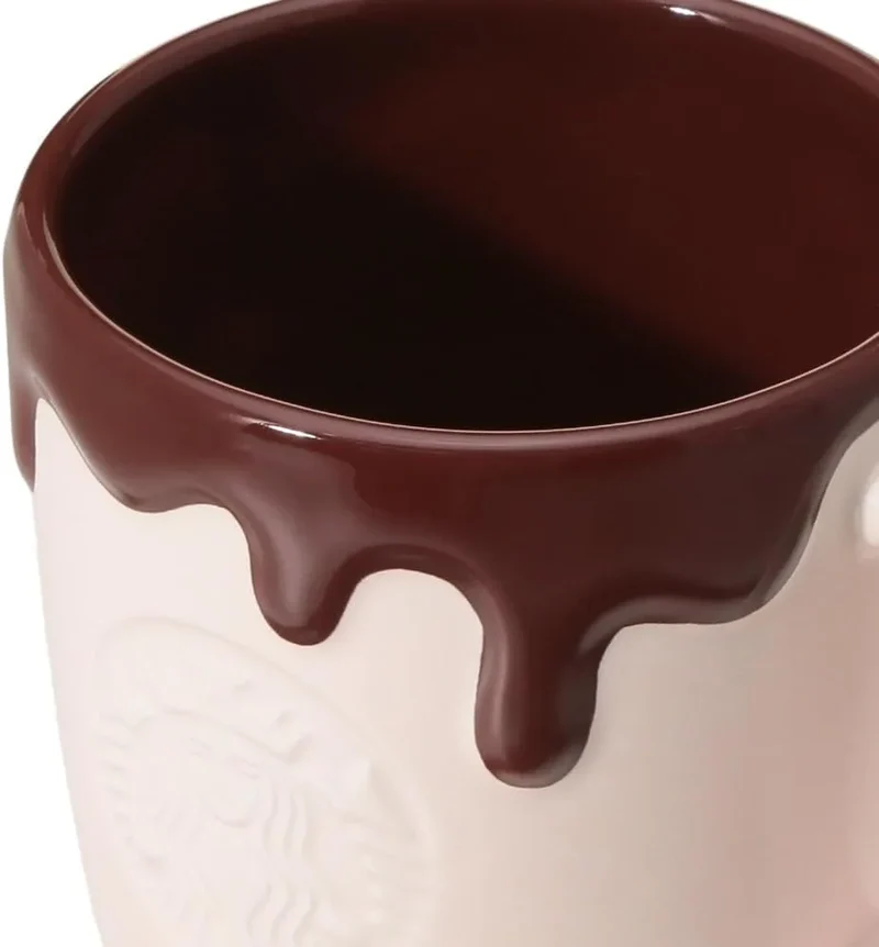 Starbucks Stava Valentine 2026 Chocolate Drip Mug - 12oz