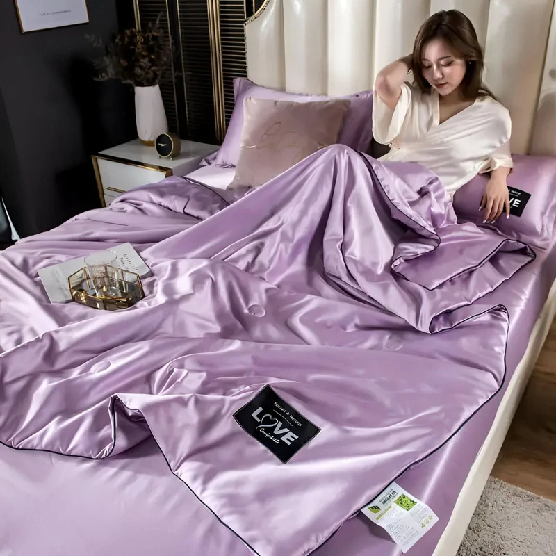 Fluffina - Hochwertige Satin Seiden Bettwäsche