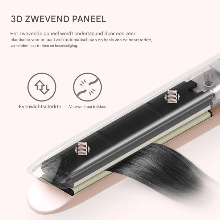 2-in-1 Haarstyler für Locken & Glätten – Styling in 5 Minuten