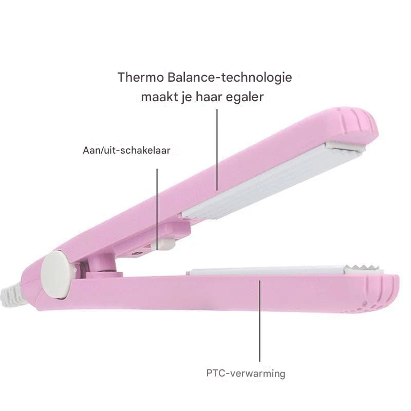 2-in-1 Haarstyler für Locken & Glätten – Styling in 5 Minuten
