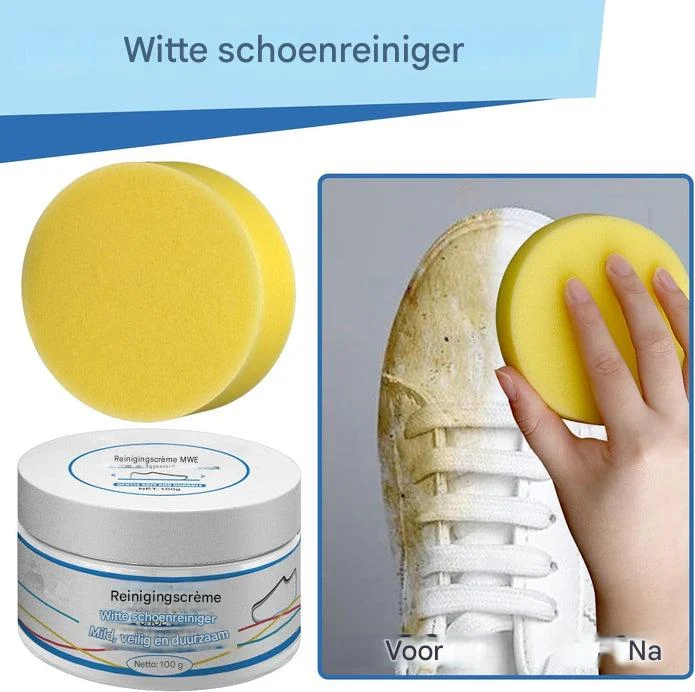 FreshShoe Sneaker-Creme – Reinigt & pflegt alle Materialien, 100 ml