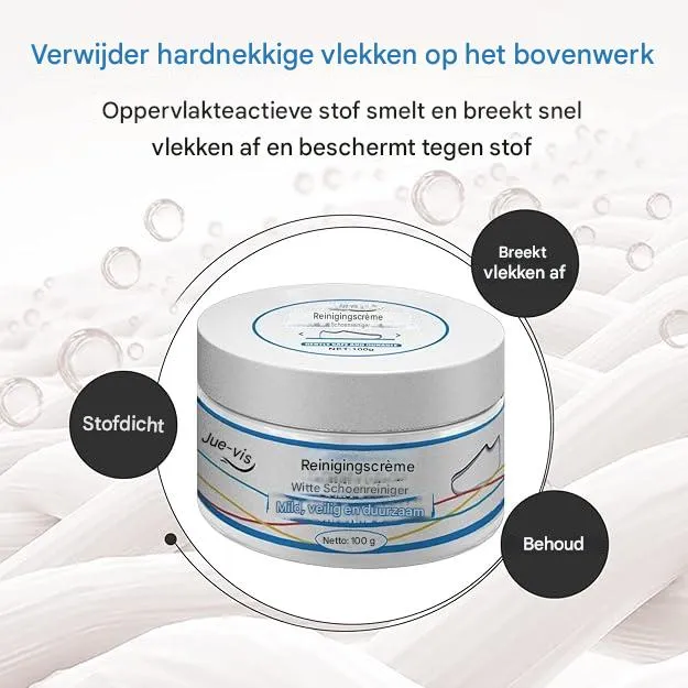 FreshShoe Sneaker-Creme – Reinigt & pflegt alle Materialien, 100 ml