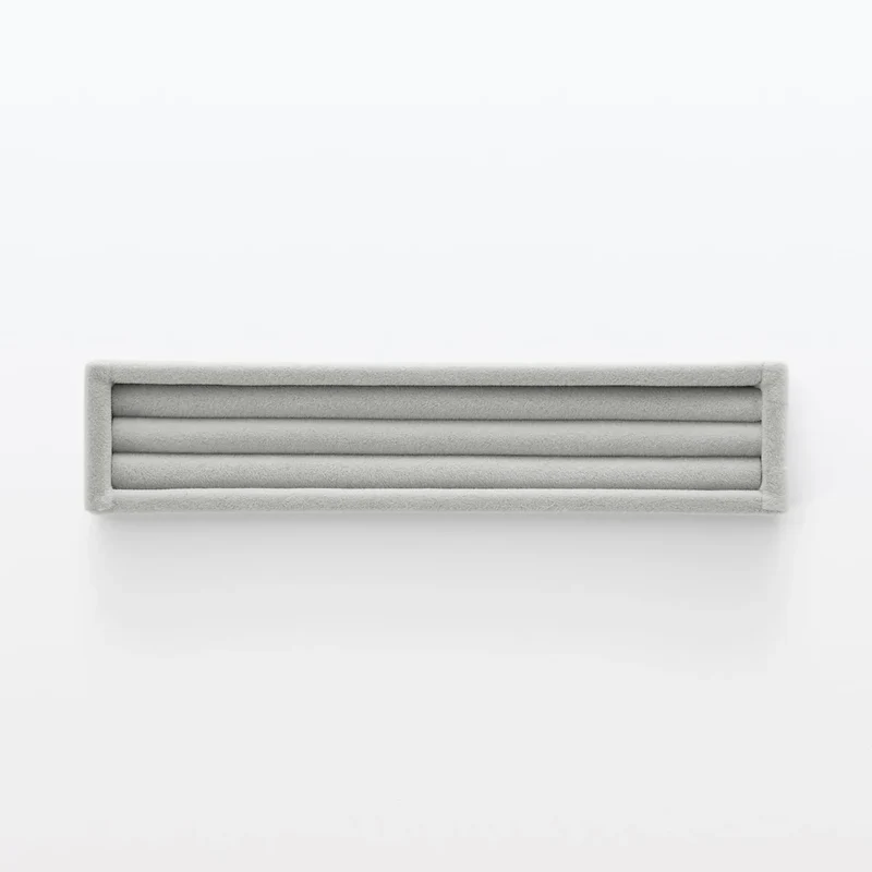 Muji Velour Ring Divider for Double-Sided Acrylic Boxes 16.7x3.7x2cm