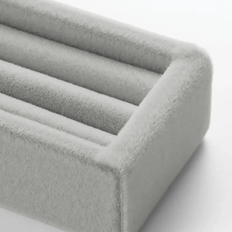 Muji Velour Ring Divider for Double-Sided Acrylic Boxes 16.7x3.7x2cm