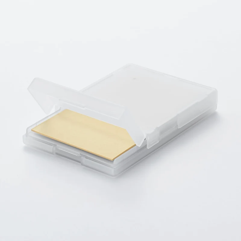 Muji Double Polypropylene Card Case 30-Card Capacity 82114539