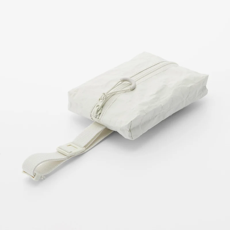 Muji Small Polyethylene Sheet Case 9x12x2.5cm Durable Storage Box 44598139