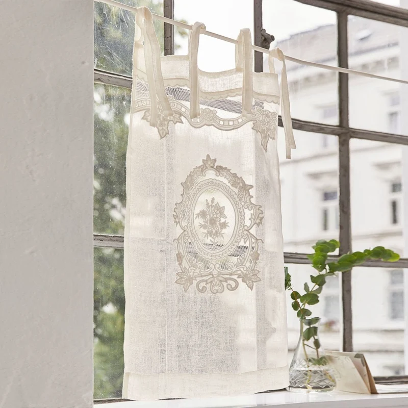 MESNAY Bistrogardine – Romantische Spitzengardine Mit Vintage-Charme